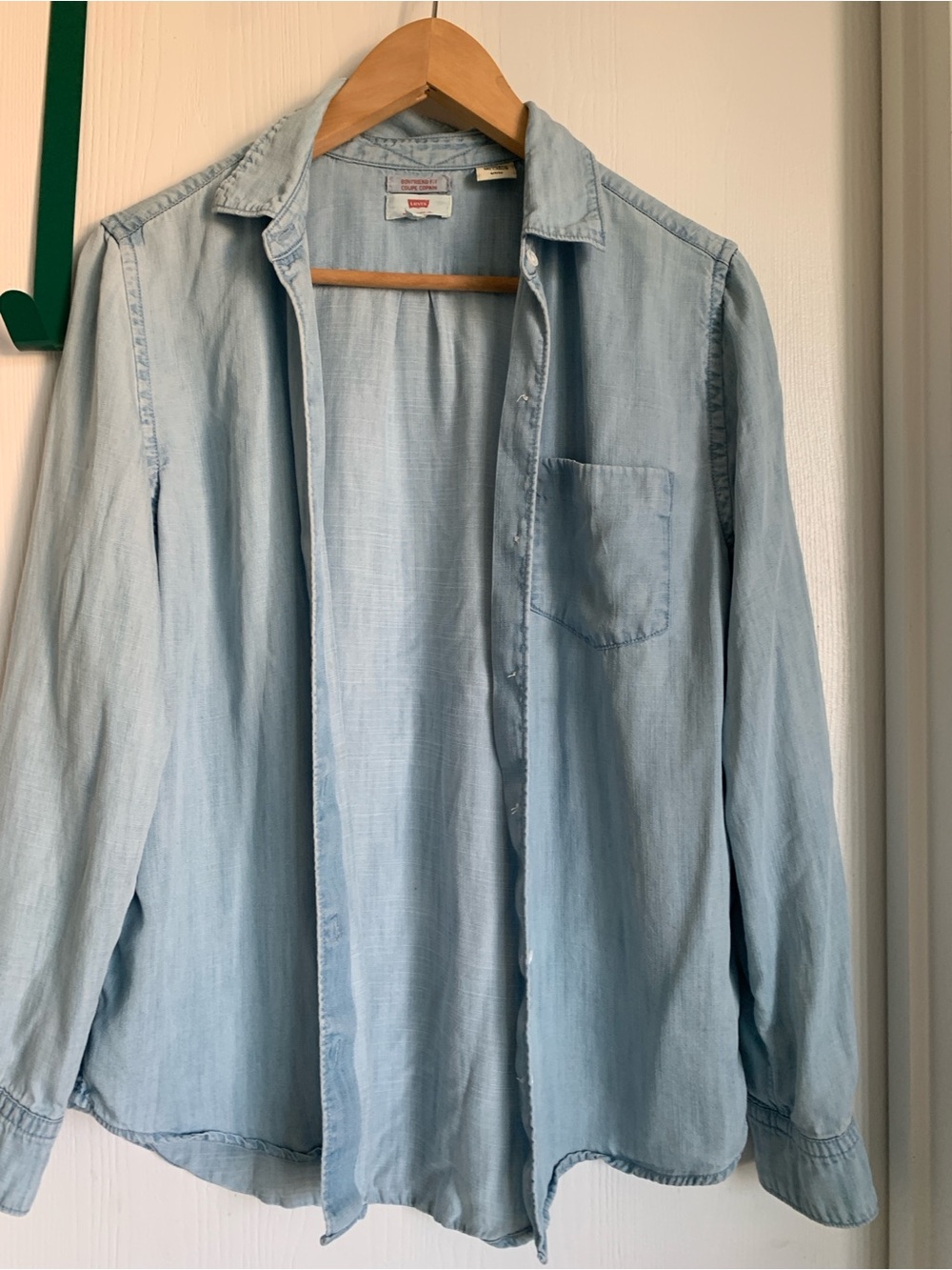 Levi's Pale Blue Denim Shirt Jacket